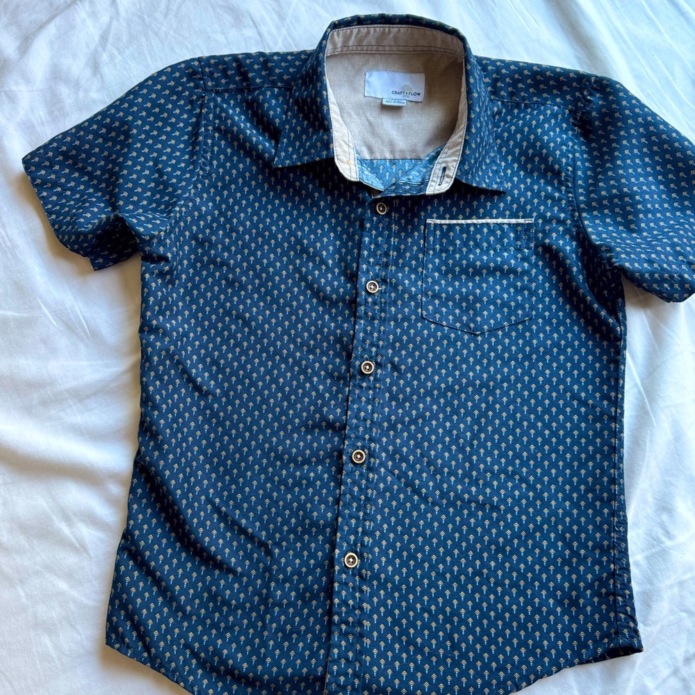 Kids Craft and Flow button up